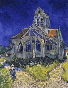 La iglesia de Auvers-sur-Oise (1890)