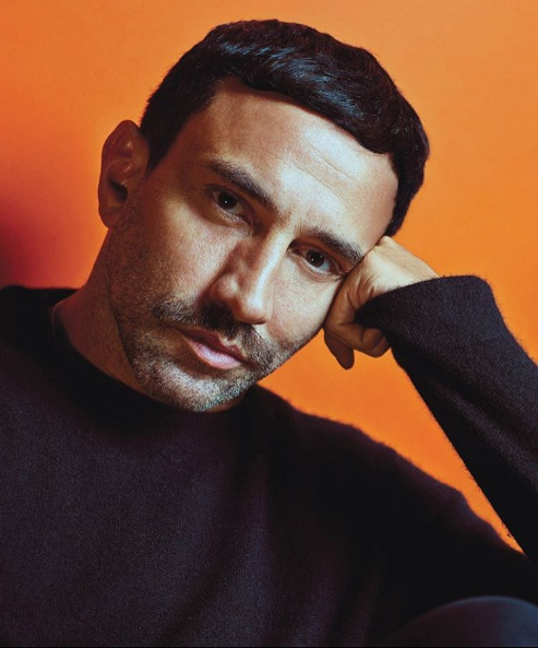 Riccardo Tisci, por Edward enninful. Tomada de su cuenta de instagram edward_enninful