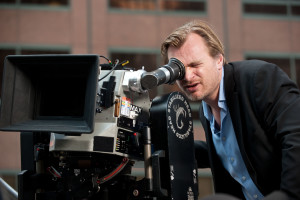 Director CHRISTOPHER NOLAN sets up a shot for Warner Bros. Pictures and Legendary Pictures action thriller THE DARK KNIGHT RISES, a Warner Bros. Pictures release. TM & © DC Comics.