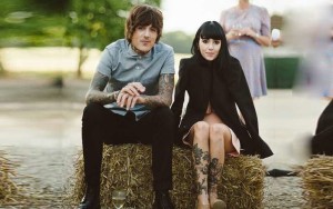 Oliver Sykes con su exmujer Hanna Pixie Snow