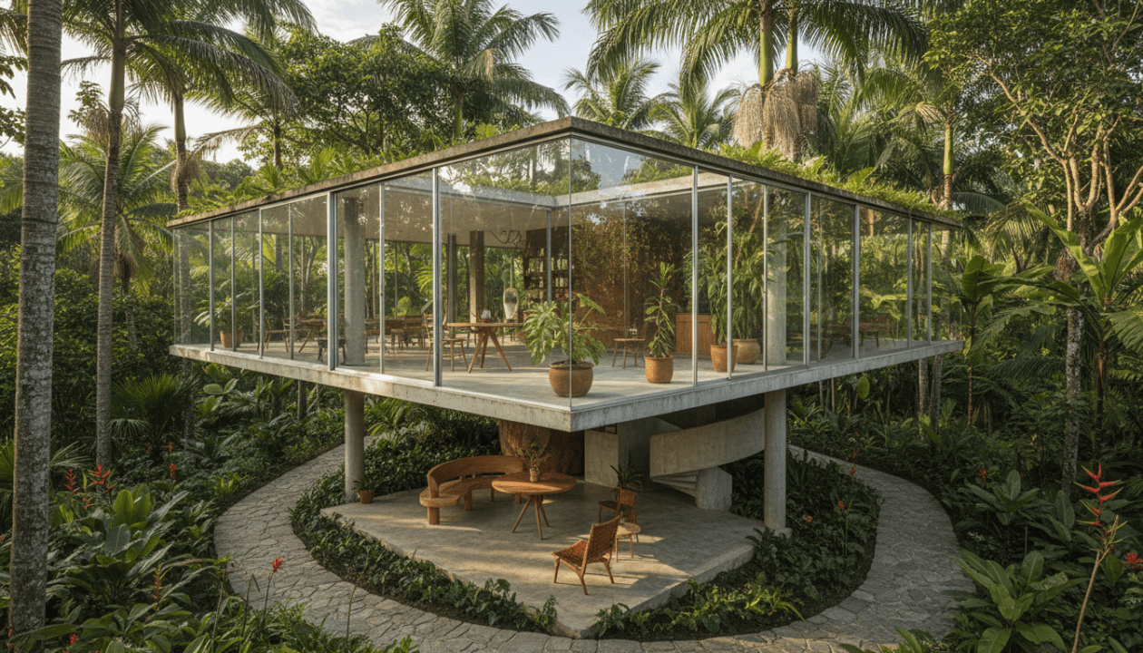 descubre cómo lina bo bardi y la casa de vidrio ejemplifican el diseño sostenible y la arquitectura orgánica, combinando mobiliario innovador y respeto por el entorno natural.