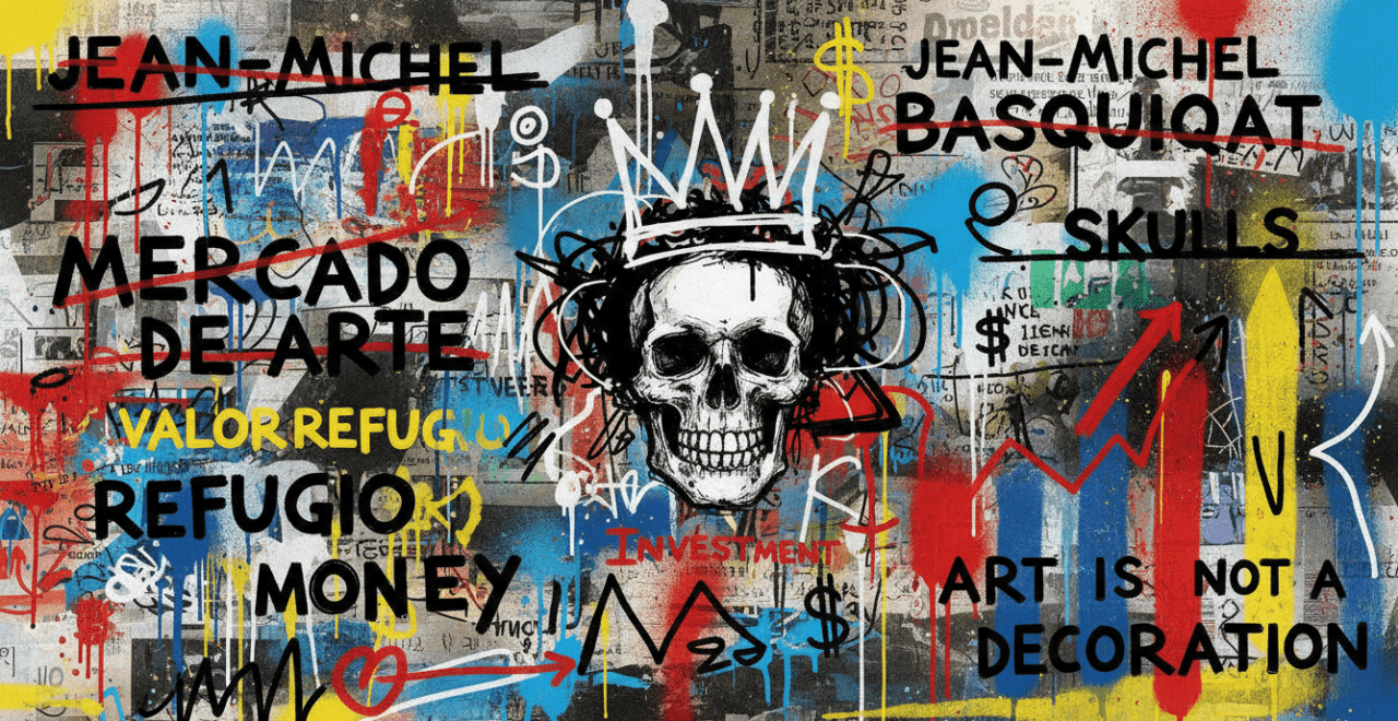 Jean-Michel Basquiat: Análisis de Mercado y por qué sus Obras son un Valor Refugio de Inversión