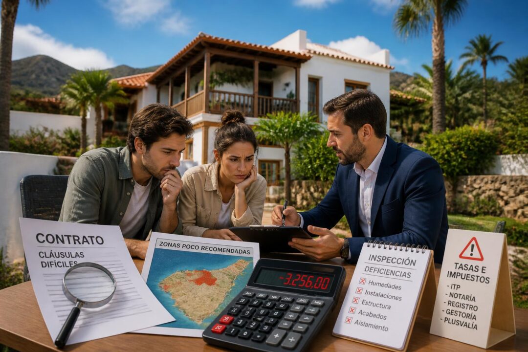 descubre los 5 errores típicos al comprar casa en tenerife y aprende cómo evitarlos para hacer una inversión segura y acertada.