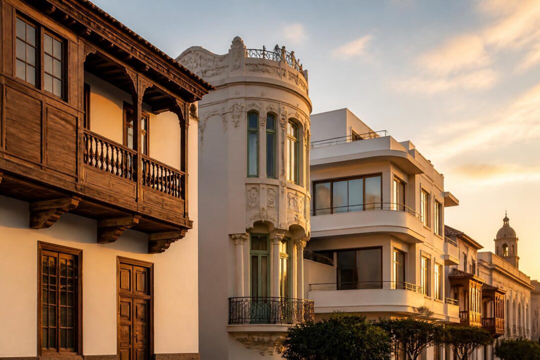 descubre la arquitectura urbana de tenerife con nuestra guía del tea y el modernismo, explorando edificios emblemáticos y el diseño contemporáneo de la isla.