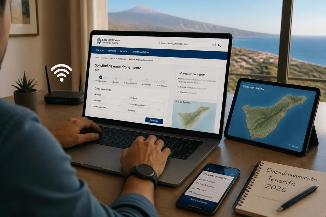 descubre el método actualizado para solicitar el empadronamiento en tenerife online en 2026. guía paso a paso fácil y rápida para residentes.